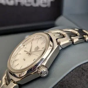 TAG Heuer 32mm Link watch (quartz) - 2 year warranty activated with purchase TAG Heuer Link Date - 32 mm - WBC131G.BA0649 | TAG Heuer main image 2
